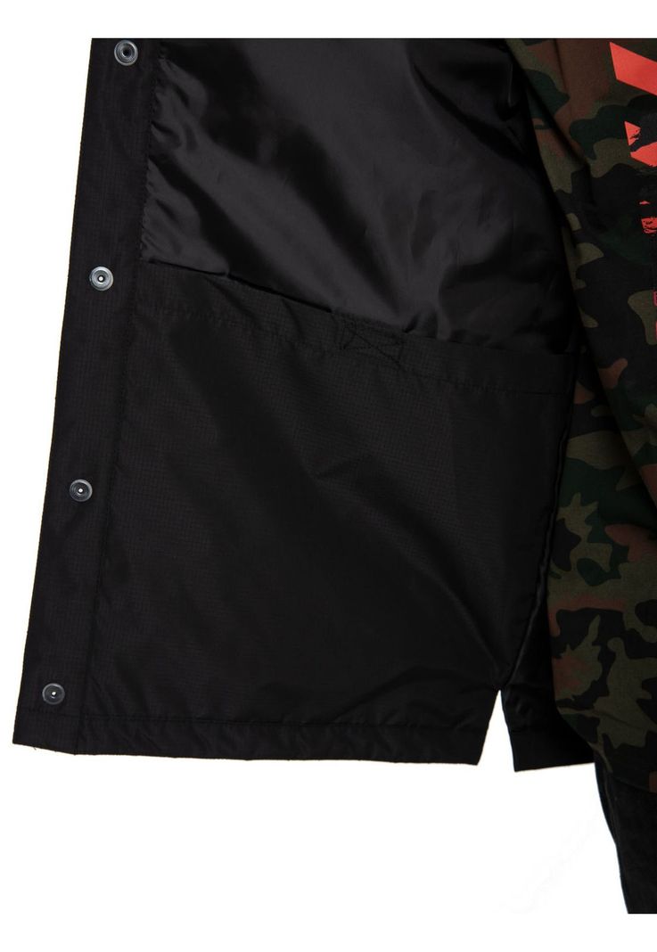 Chaqueta Hombre Quilted Ripstop Shirt Negro-4