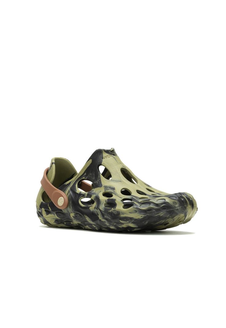 Sandalia Hombre Hydro Moc Verde Musgo-1