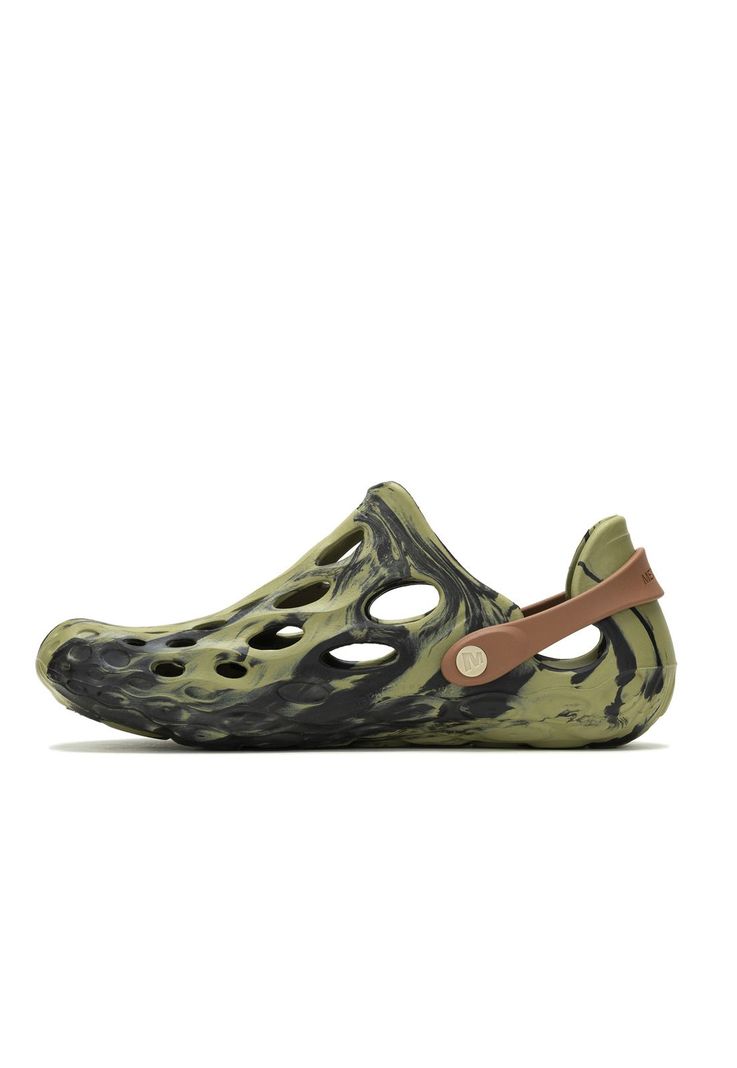 Sandalia Hombre Hydro Moc Verde Musgo-3