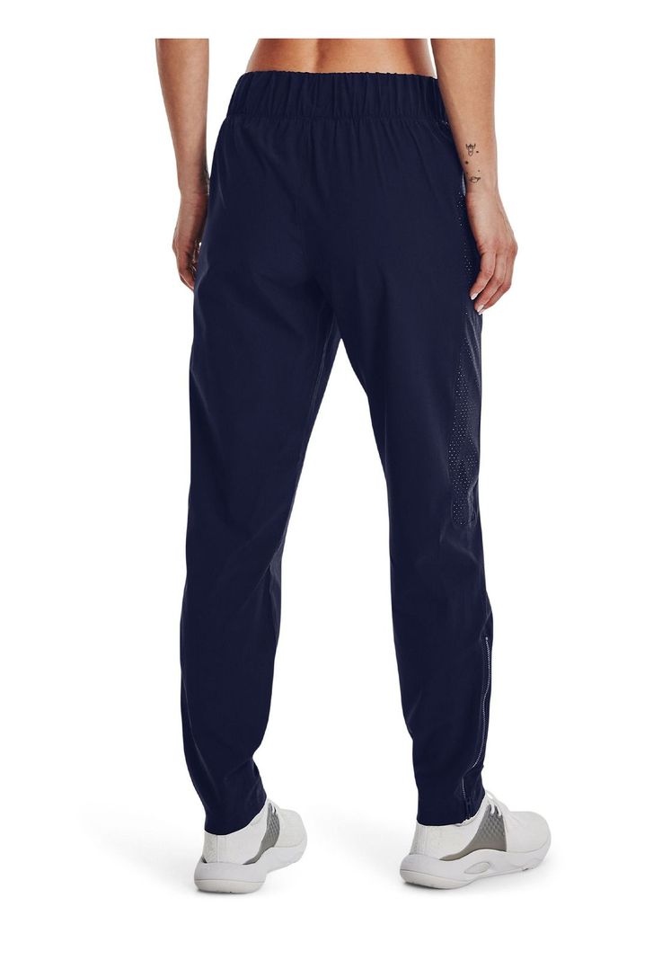Pantalones UA Squad 3.0 mujer Azul Marino-4