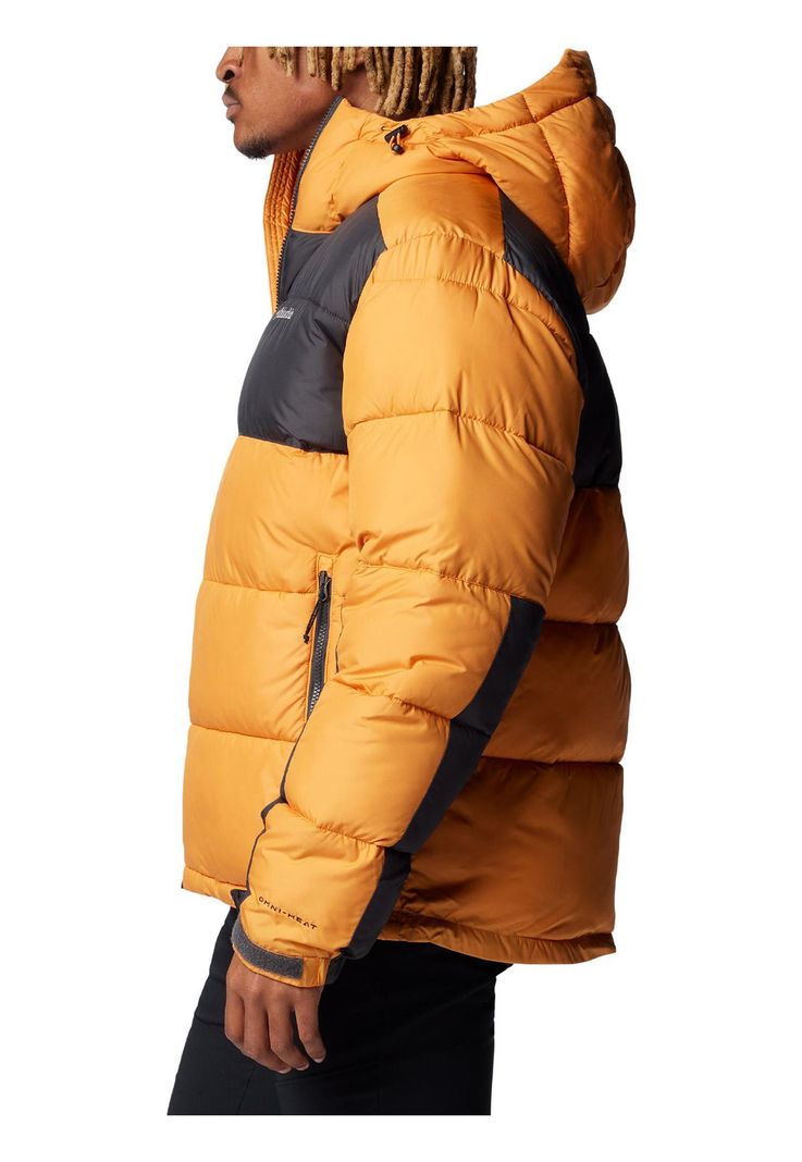 Parka Hombre Pike Lake Ii Hooded Amarillo-1
