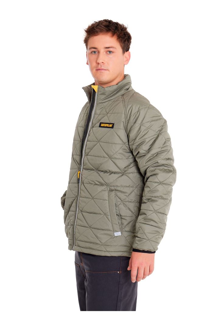 Chaqueta Hombre MW Ins Triangle QuiltedVerde-1
