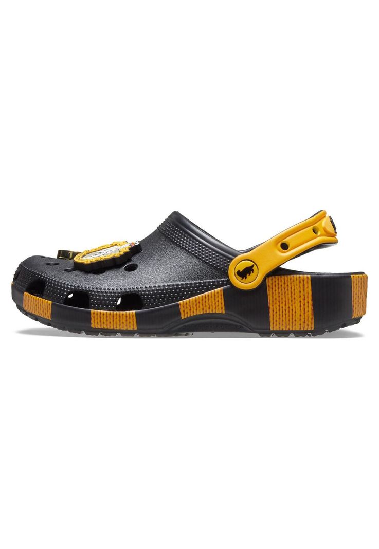 Zueco Mujer Hufflepuff Negro-1