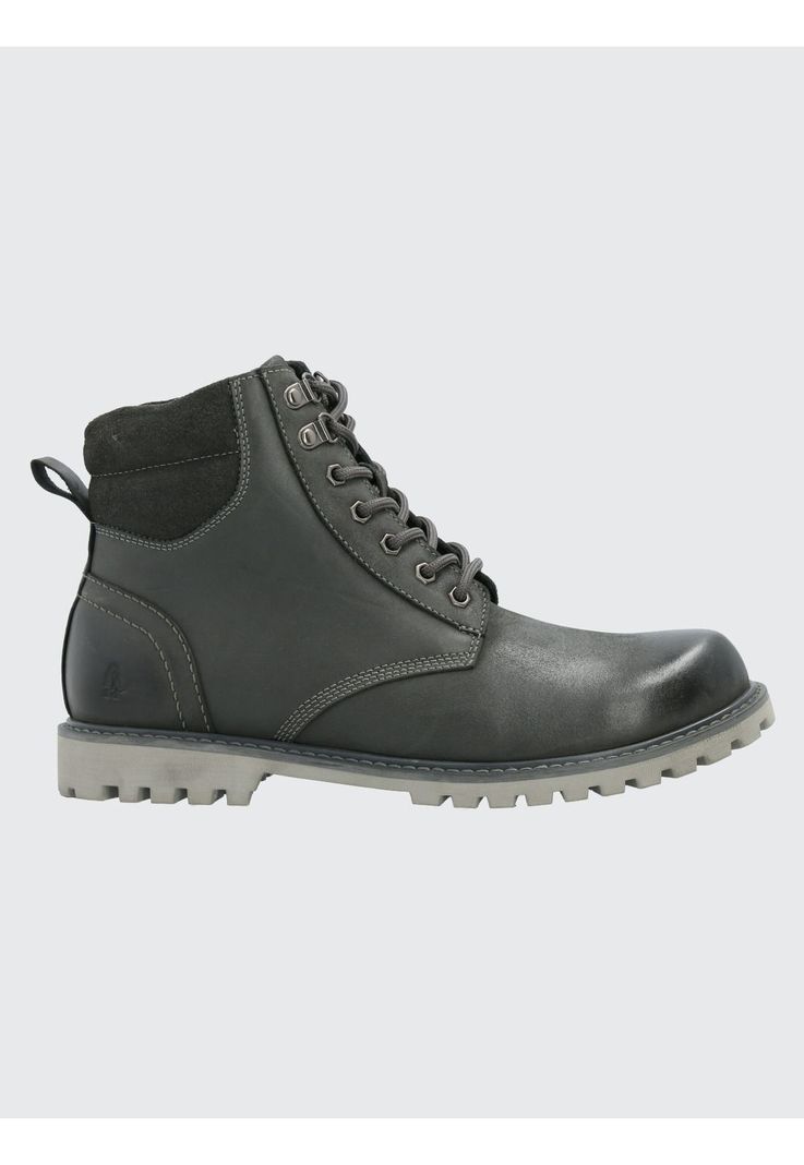 Botín Cuero Hombre Maxwell Gris Oscuro-1