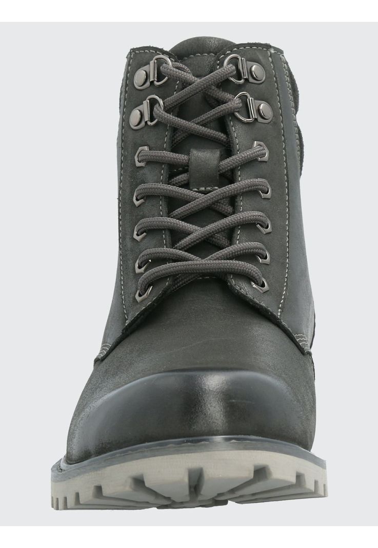 Botín Cuero Hombre Maxwell Gris Oscuro-3