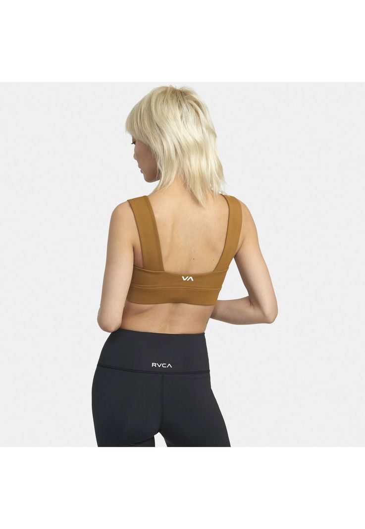 Peto Deportivo Mujer Wide Strap J Tops Mostaza-1