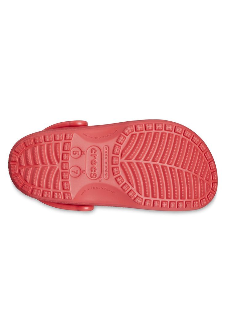 Zueco Mujer Classic Clog Rojo-5