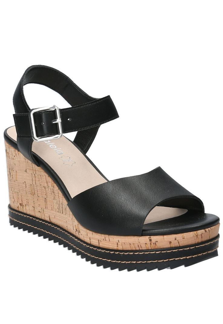 Sandalia Harmony Negro Mujer-0