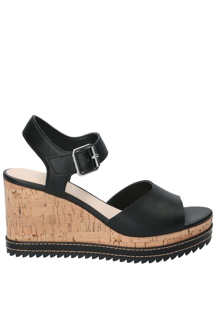 Sandalia Harmony Negro Mujer-2
