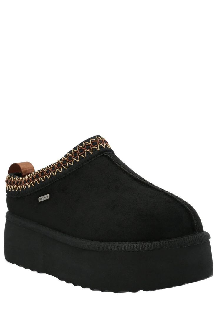 Pantufla Luton Mujer Negro-0