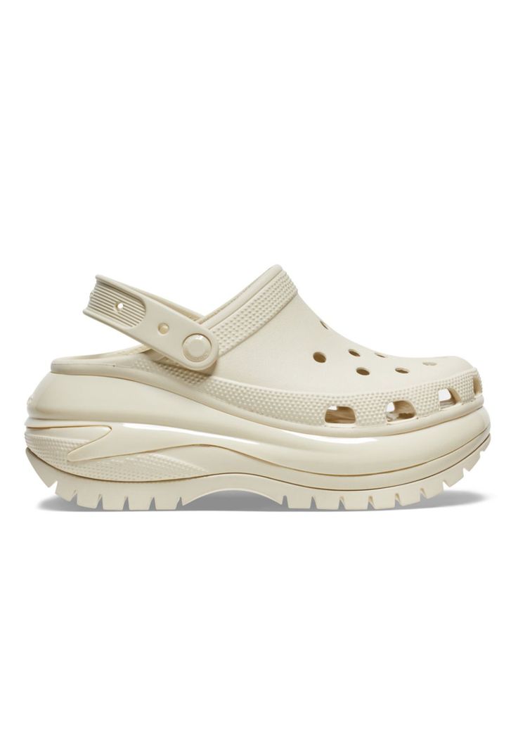 Zueco Mujer Mega Crush Clog Beige-0