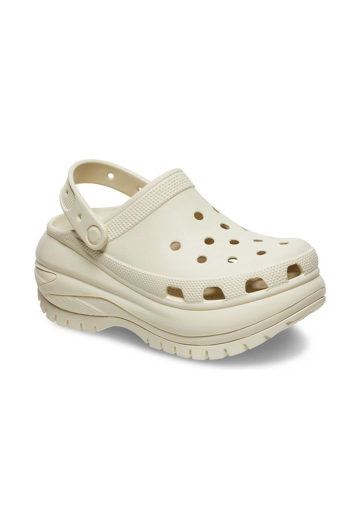 Zueco Mujer Mega Crush Clog Beige-6