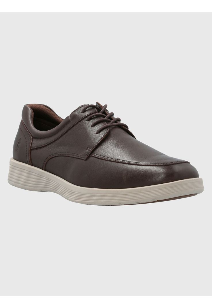 Zapato Cuero Hombre Spinal Center Café-0