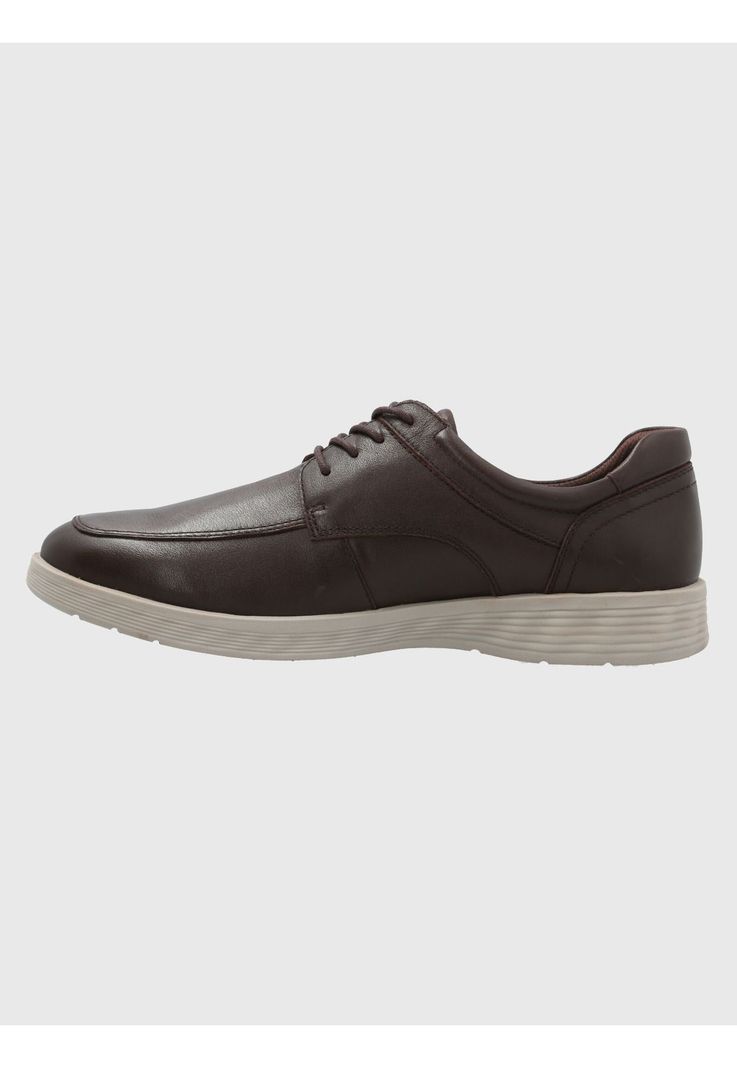 Zapato Cuero Hombre Spinal Center Café-4