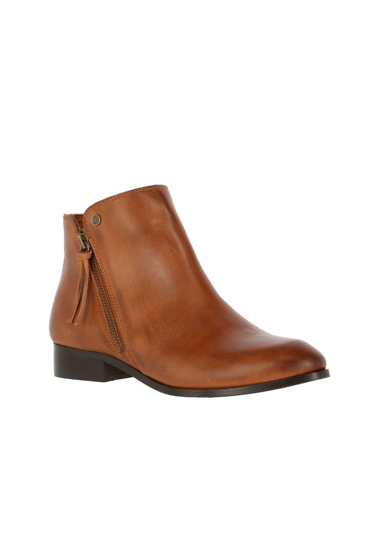 Botin Cuero Ragusa Café