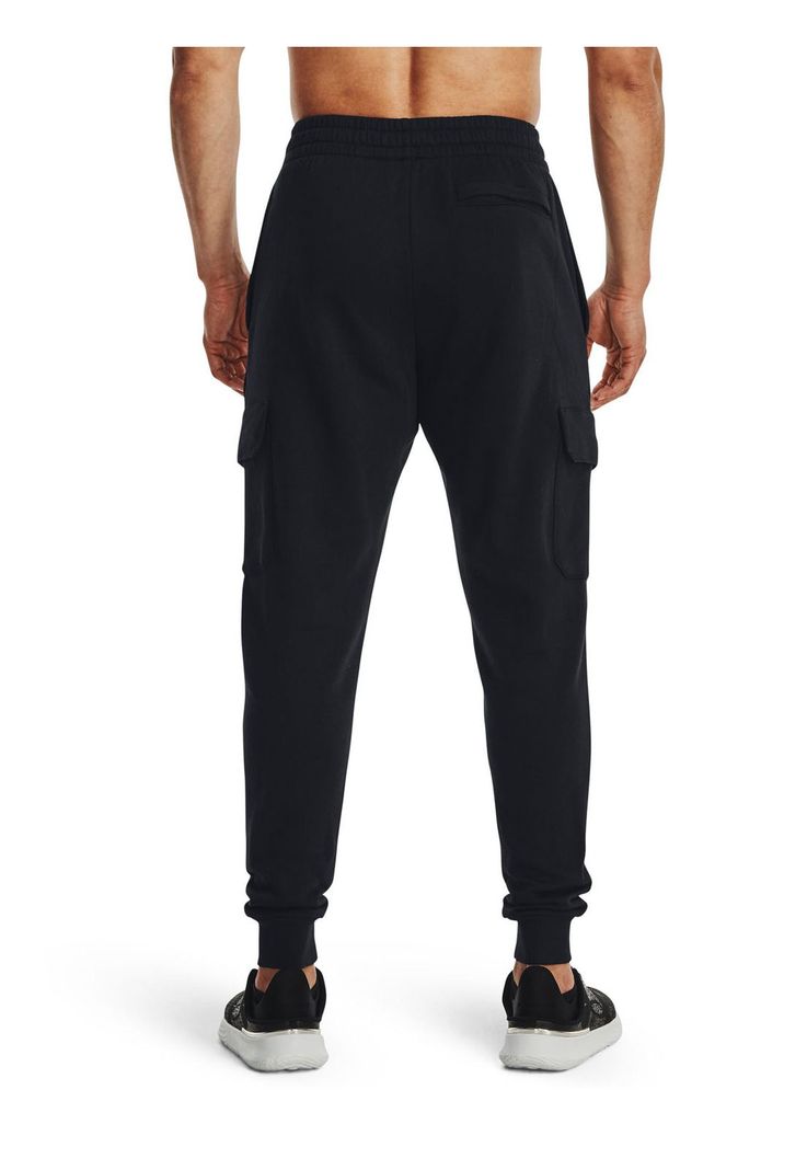 Joggers cargo UA Rival para hombre Negro-4