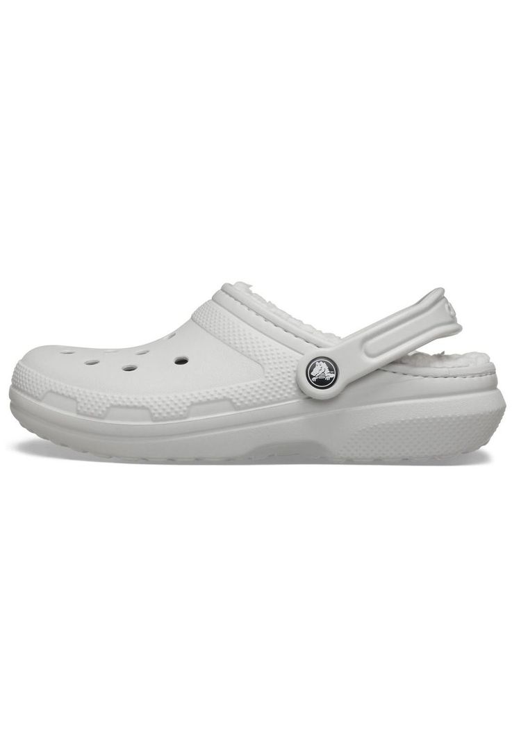 Zueco Mujer Classic Lined Clog Gris-1