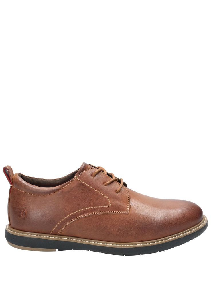 Zapato Cuero Hombre Bolo Café-1