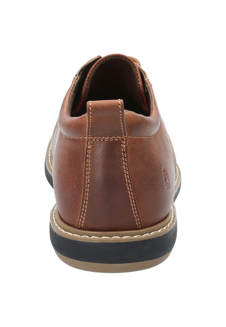Zapato Cuero Hombre Bolo Café-6