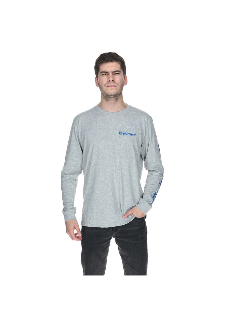 Polera M/L Hombre Joint Polera Gris-0