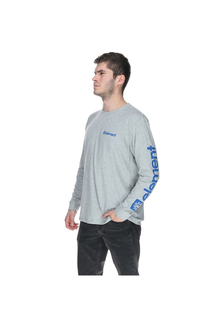 Polera M/L Hombre Joint Polera Gris-1