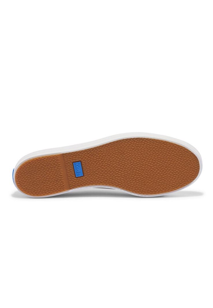 Zapatilla Cuero Blanca Mujer Triple Kick -7