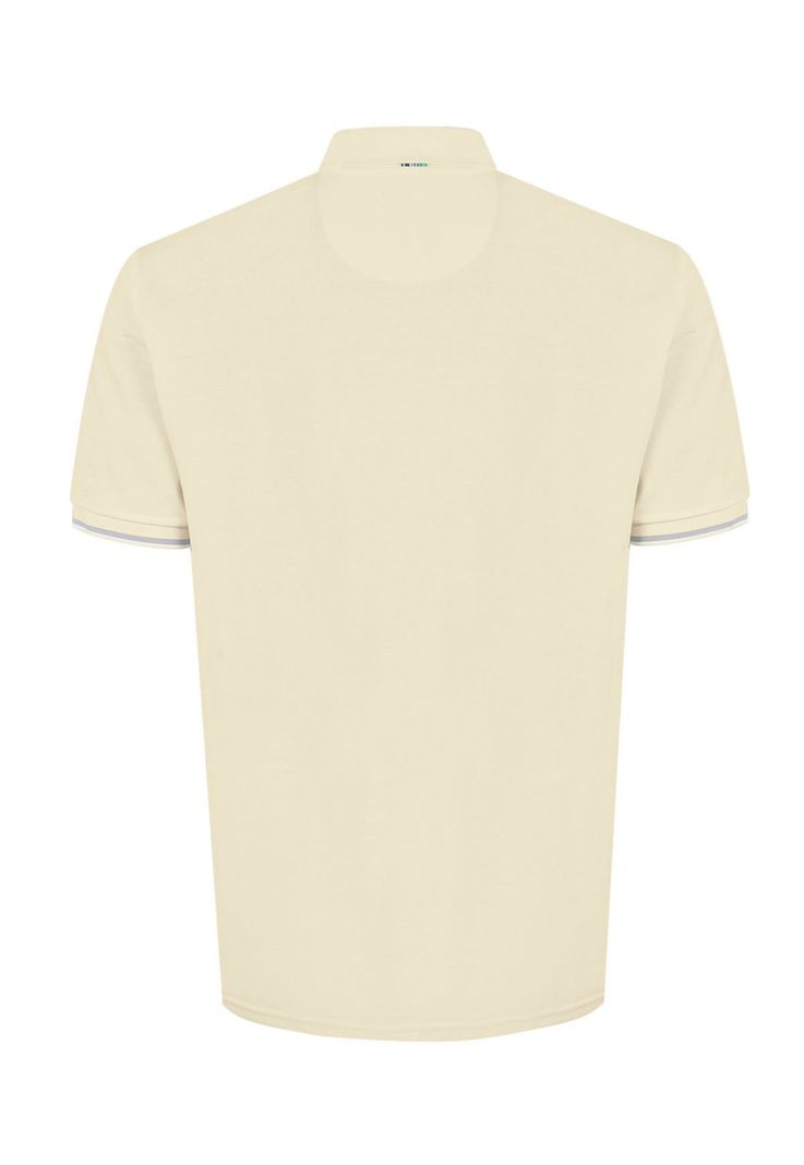 Polera Algodón Org Amarillo Mitchell Hombre -1