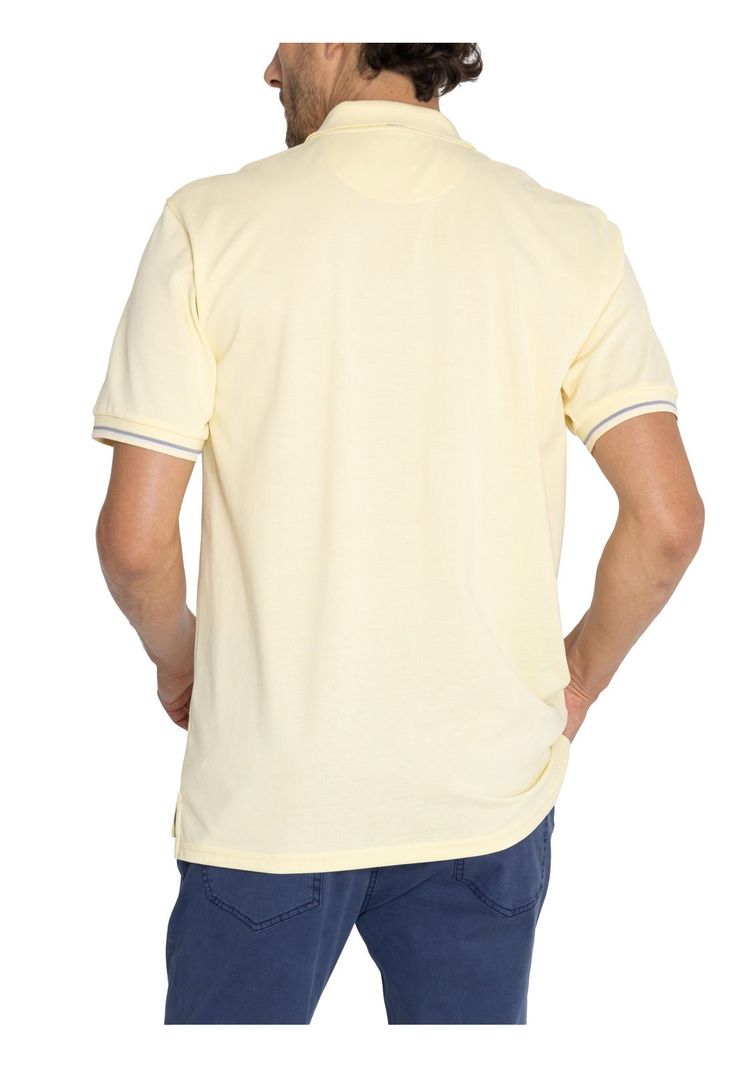 Polera Algodón Org Amarillo Mitchell Hombre -7