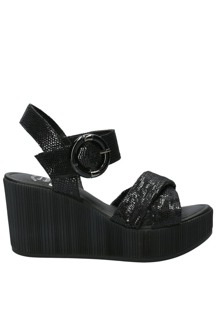 Sandalia Mujer Laraina Negro-0