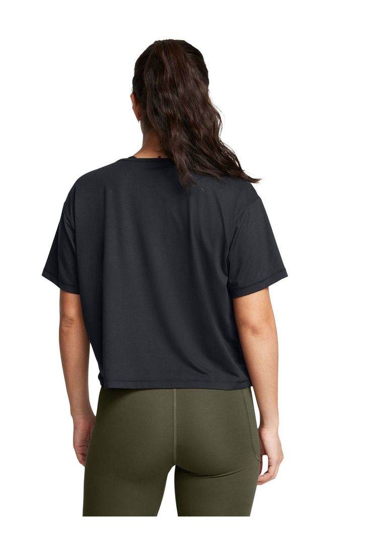 Polera manga corta Motion para mujer Negro-4