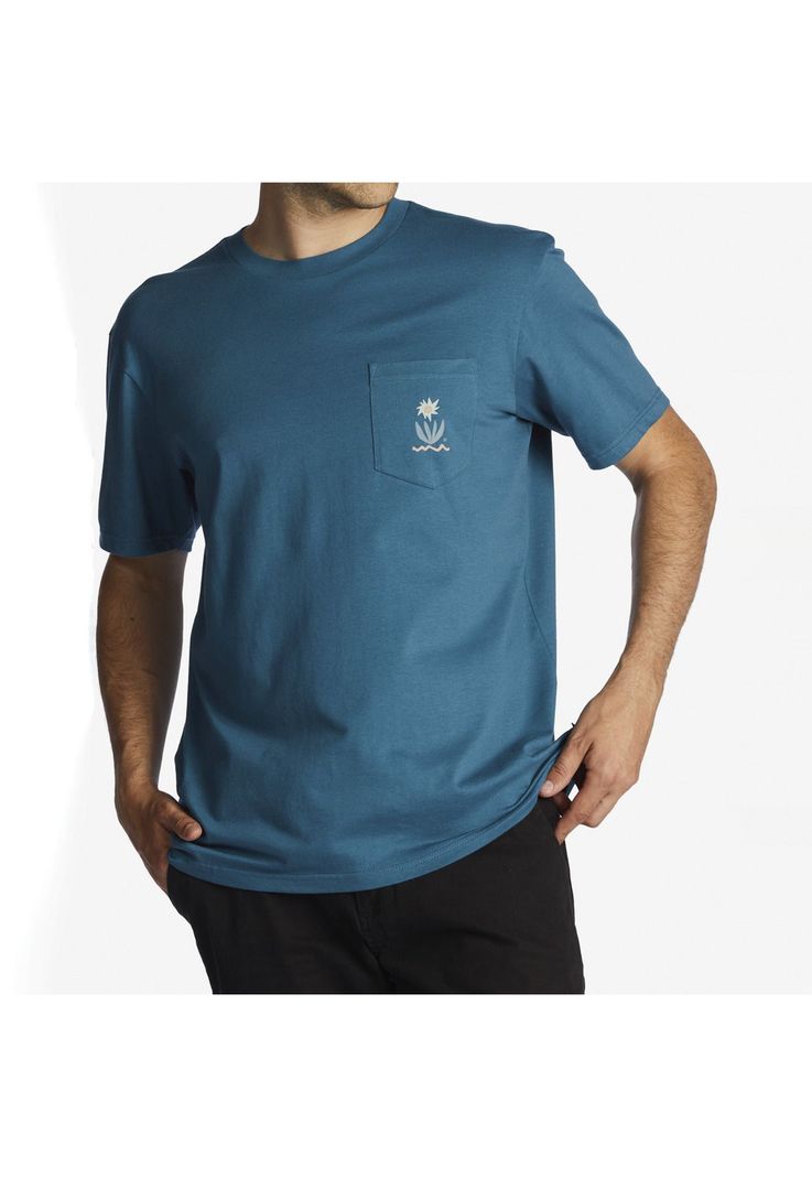 Polera M/C Hombre Troppo M Azul-1