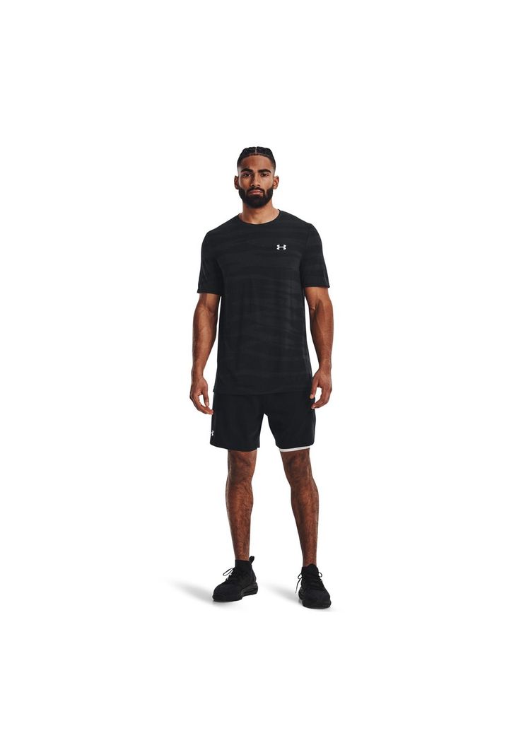 Shorts 2 en 1 UA Vanish para hombre Negro-5