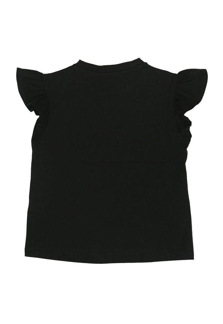 Polera M/C Niña Girl Power Negro-1