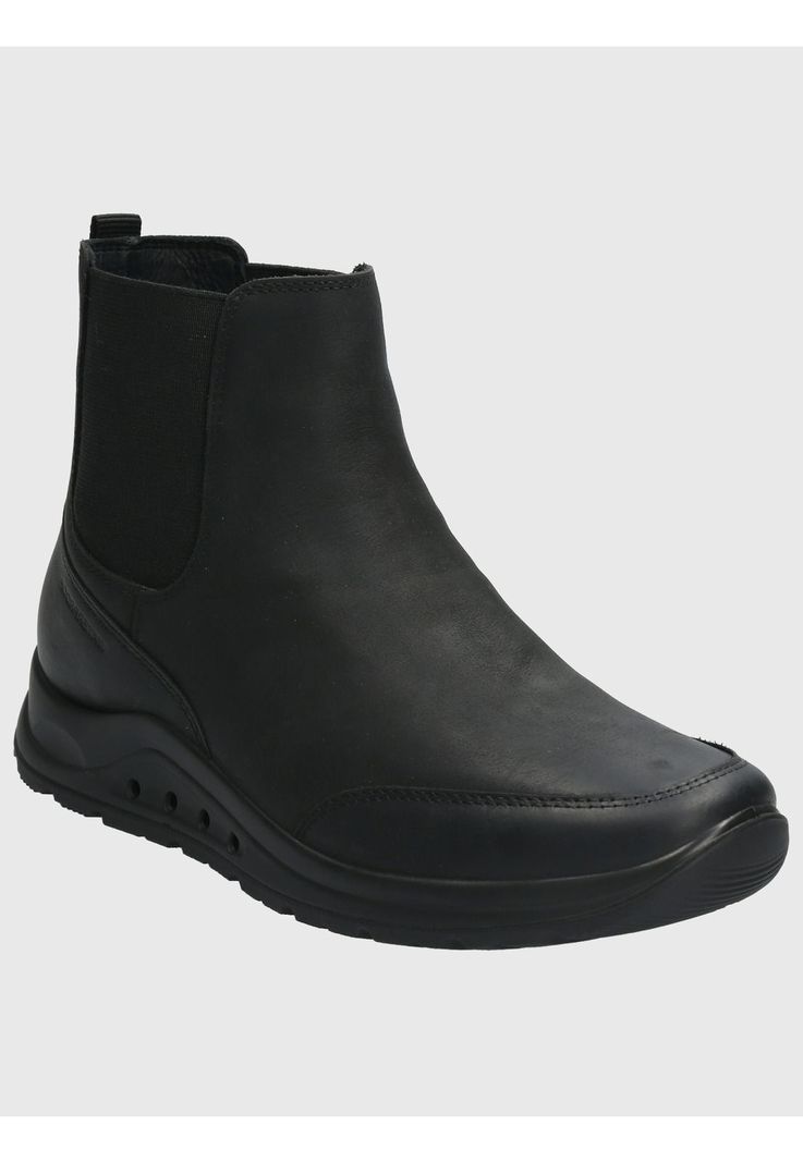 Botin Cuero Mujer Coley Negro-0