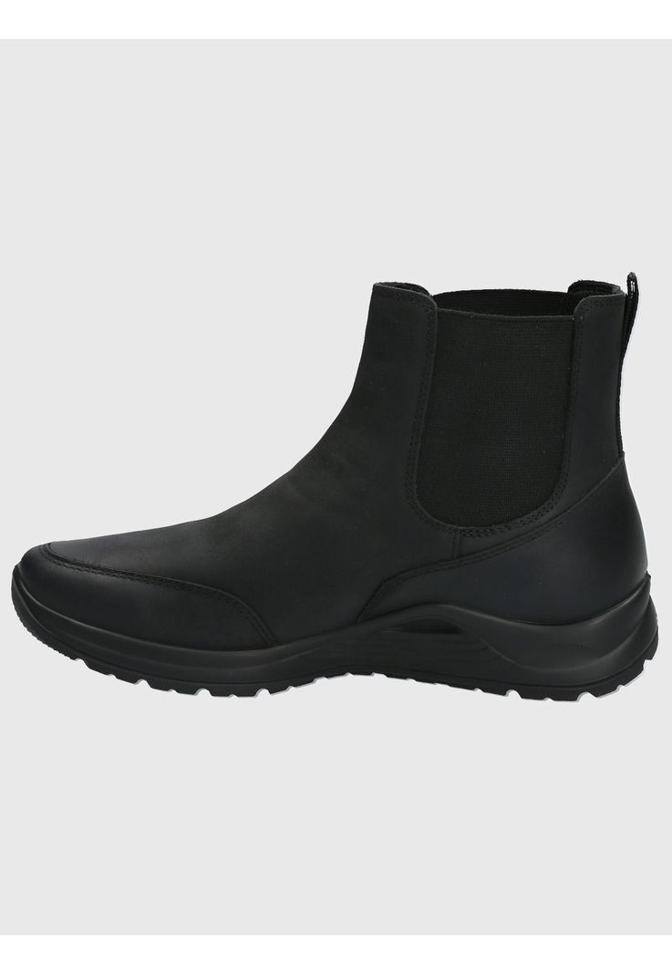 Botin Cuero Mujer Coley Negro-4