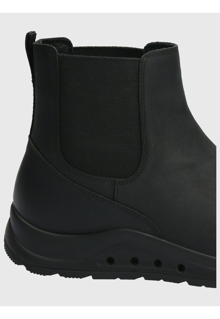 Botin Cuero Mujer Coley Negro-7