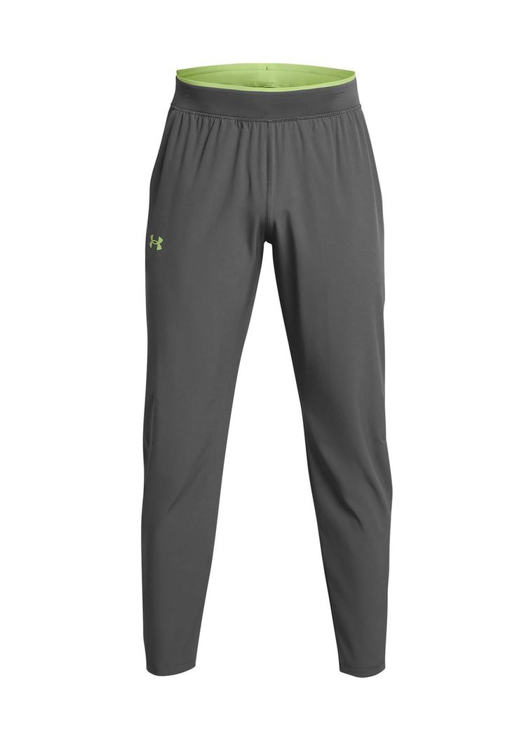 Pantalones UA Launch para hombre Gris-0