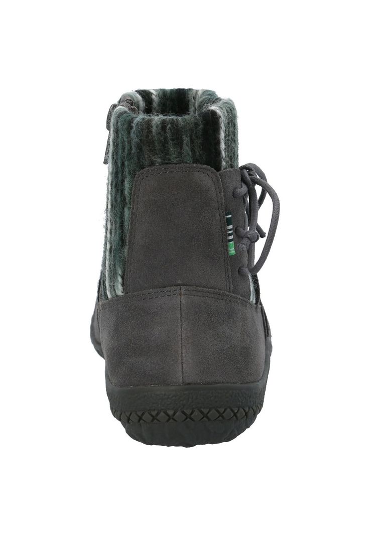 Botín Cuero Mujer Cusia Gris-5