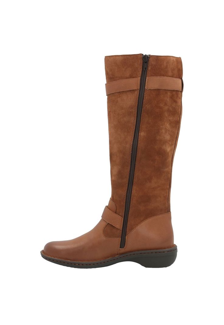 Bota Cuero Mujer Luana Café-5