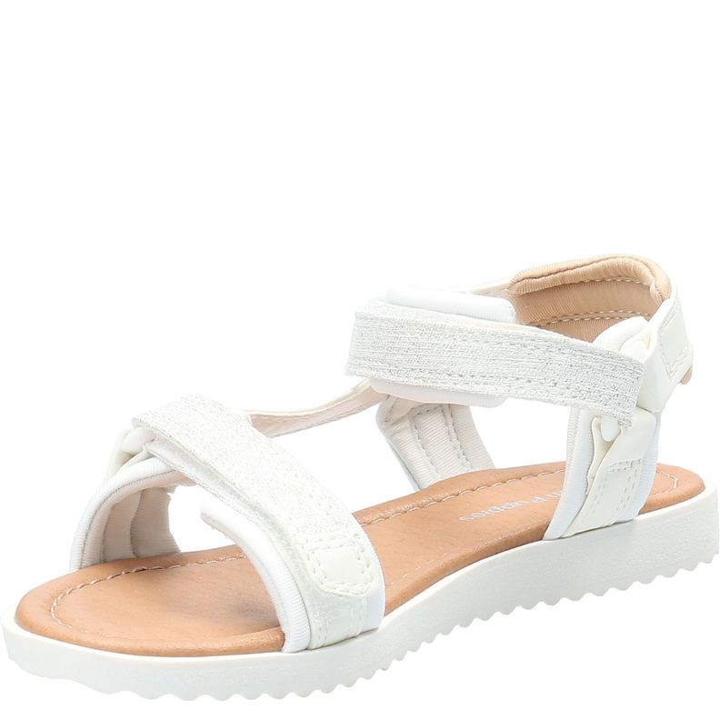 Sandalia Tote (26-29) Niña Blanco-3