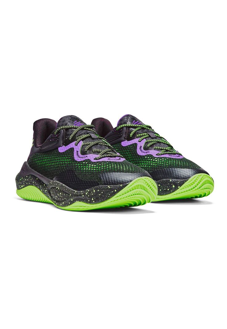 Zapatillas Basketball Curry unsex Morado-4
