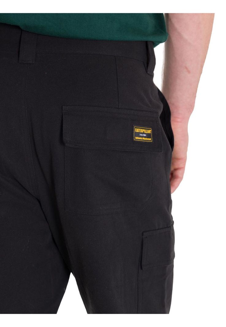 Pantalón Heritage Straight Cargo Hombre Negro-5