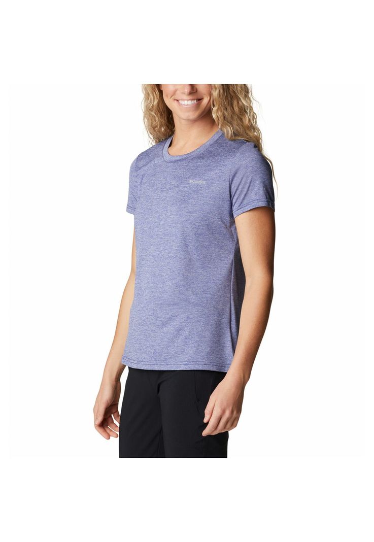 Polo Mujer Hike Ss Azul-0