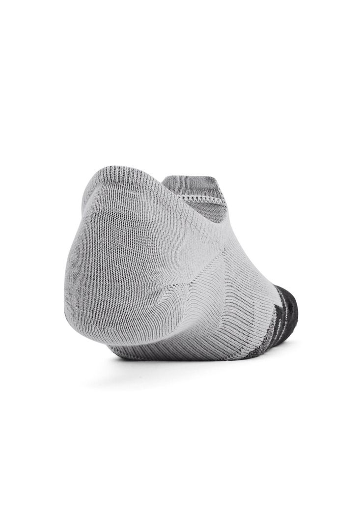 Pack 3 Calcetines ultrabajos Gris UA Perf-1