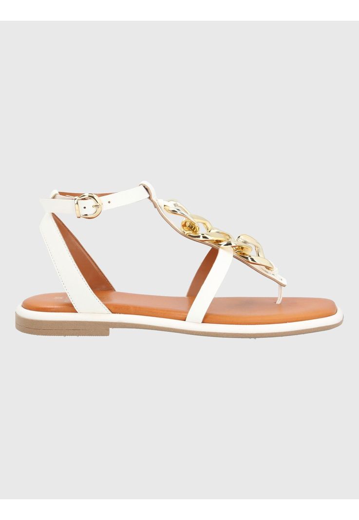 Sandalia Blanco Mujer Felicina -1