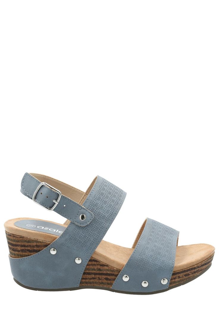 Sandalia Mujer Franco Denim -1