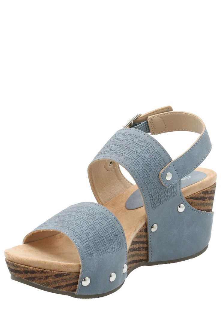 Sandalia Mujer Franco Denim -4