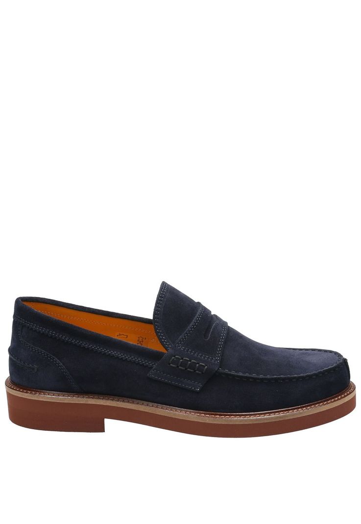 Zapato Cuero Hombre Tiber Azul Marino-0