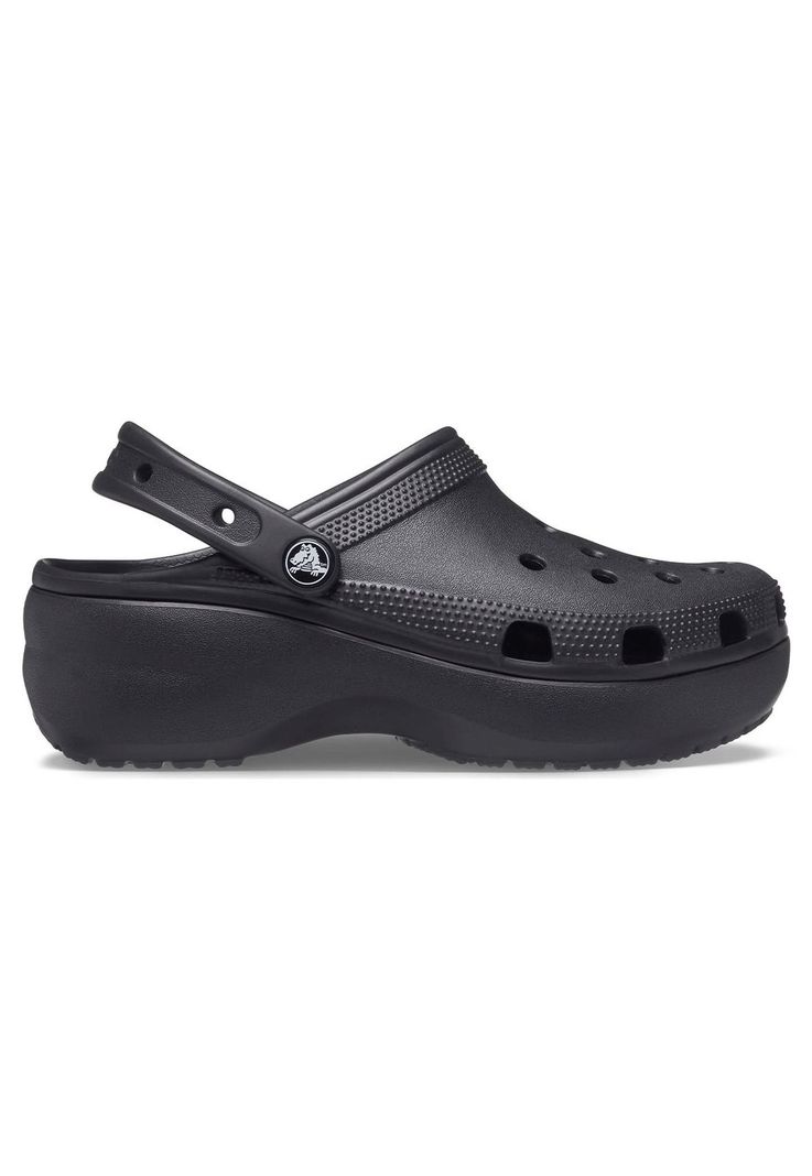 Zueco Mujer Platform Clog W Negro-0