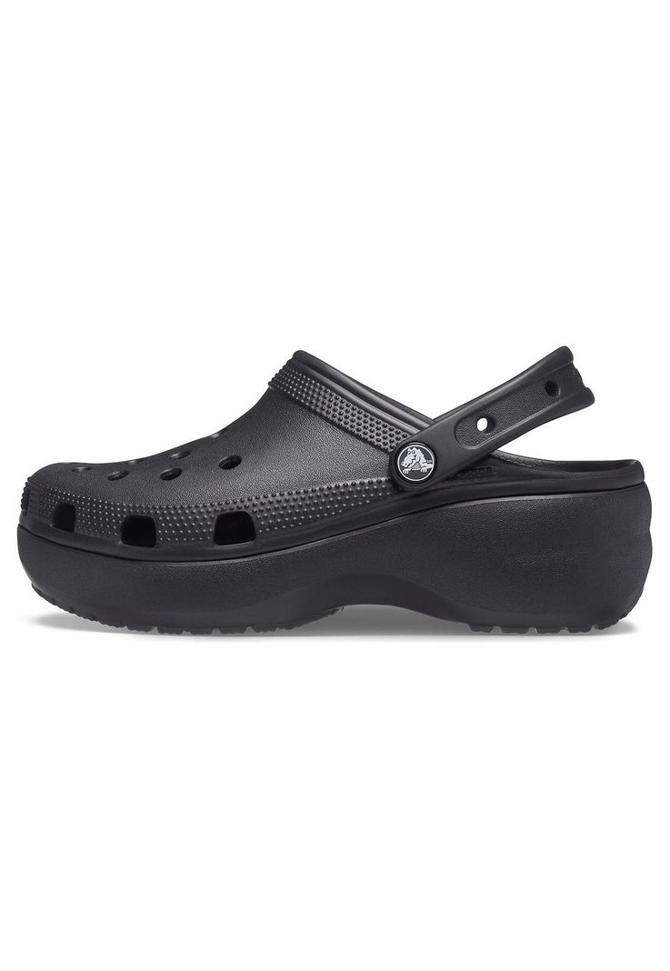 Zueco Mujer Platform Clog W Negro-1